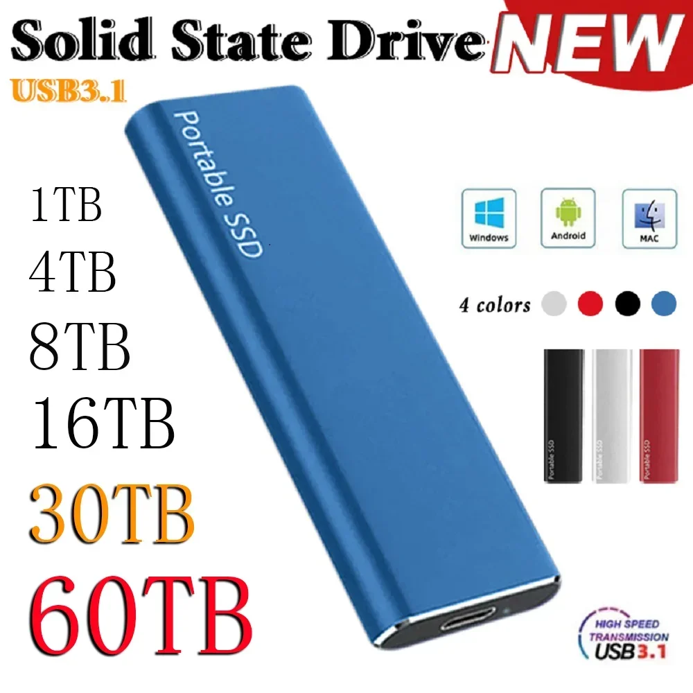ExternalHardDriveOriginalSSD1TBHighSpeedSolidStateDriveUSB3