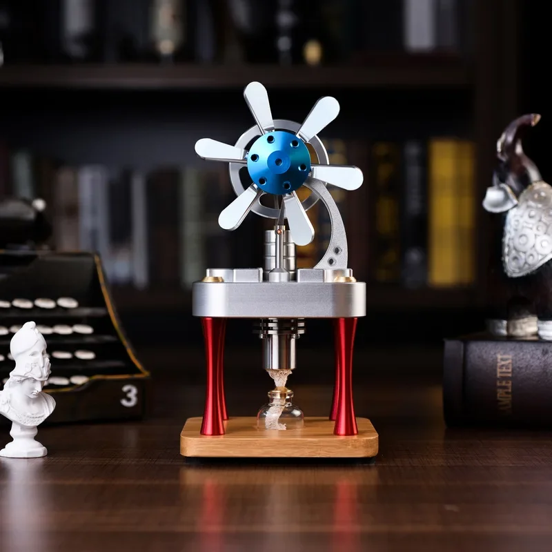

Scientific Water-cooled Metal Power Cylinder Can Start The 2021 Low-temperature and High-temperature All Metal Stirling Engine