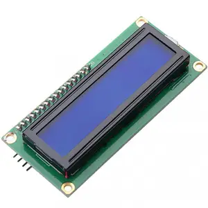 Clear Display Liquid Crystal Display High Quality Blue Screen Affordable Durable Lcd1602a Lcd1602a Blue Screen Easy To Use