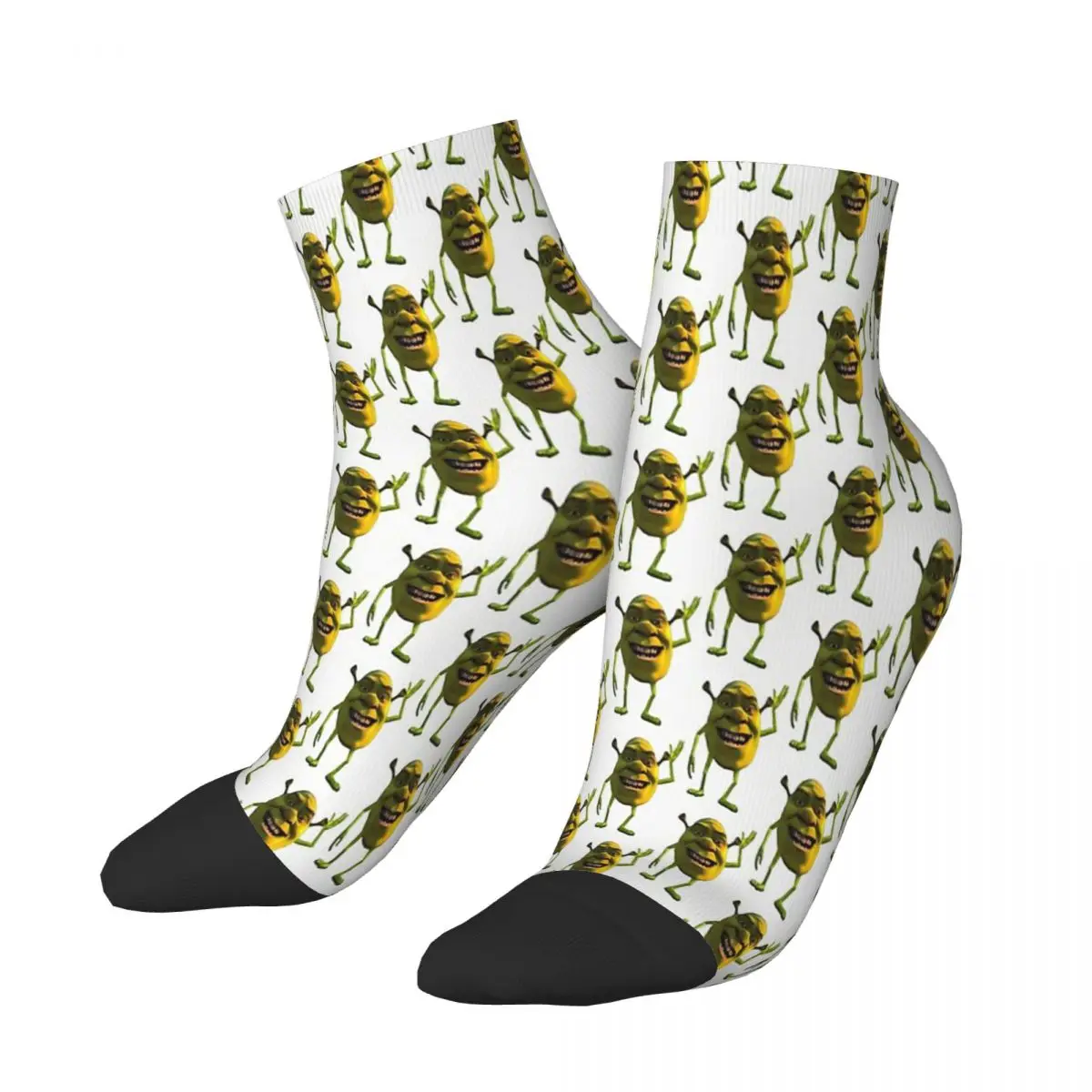 Meme Brank Green Schreck Comedy Film Calzini Alla Caviglia Uomo Uomo Donna Calze Invernali Stampate