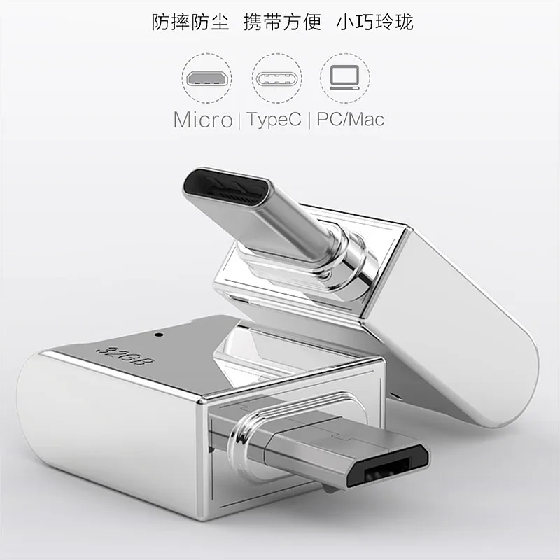 USB C Type USB3.0 Flash Drive PD059 64GB for Andriods SmartPhone Memory MINI Usb Stick