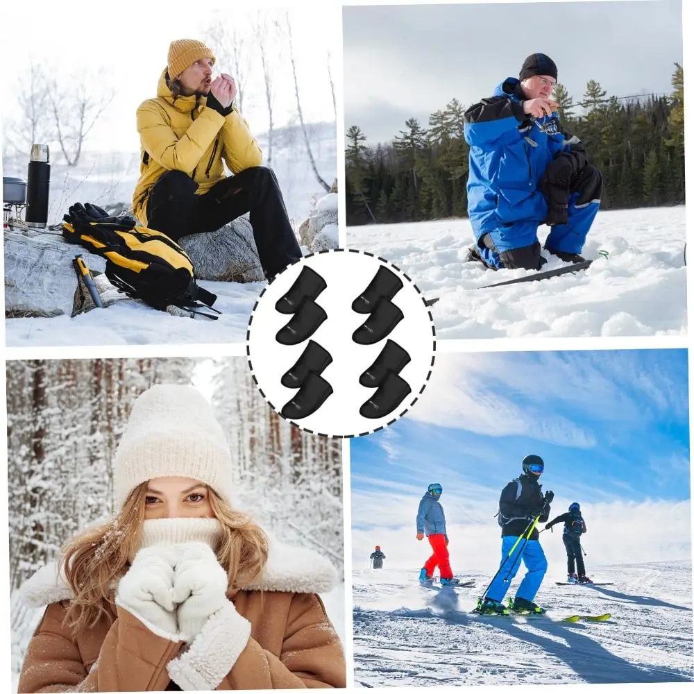 Neoprene Thermal Toe Warmers for Skiing and Winter