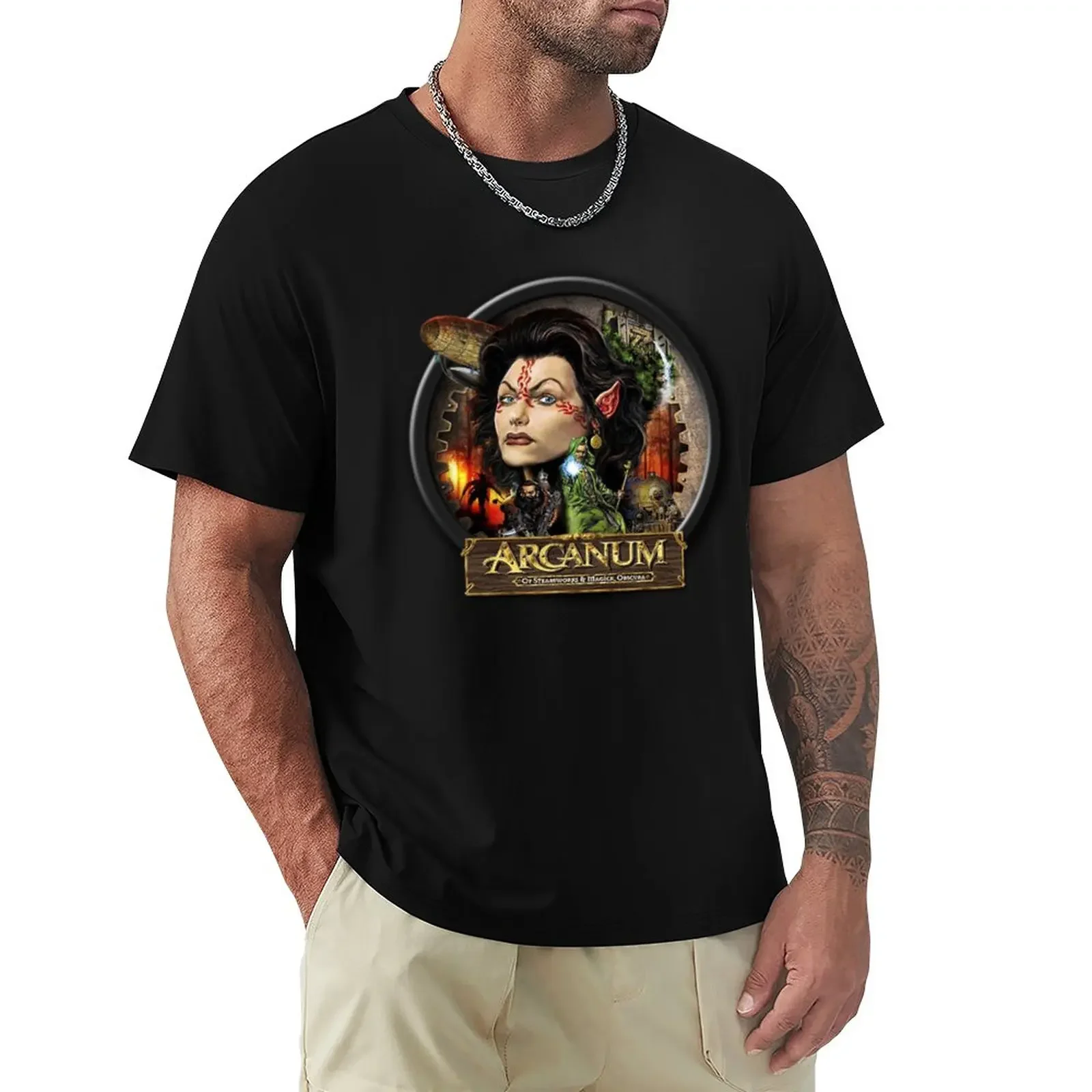 

Arcanum T-Shirt summer tops customs design your own oversized t shirts for men