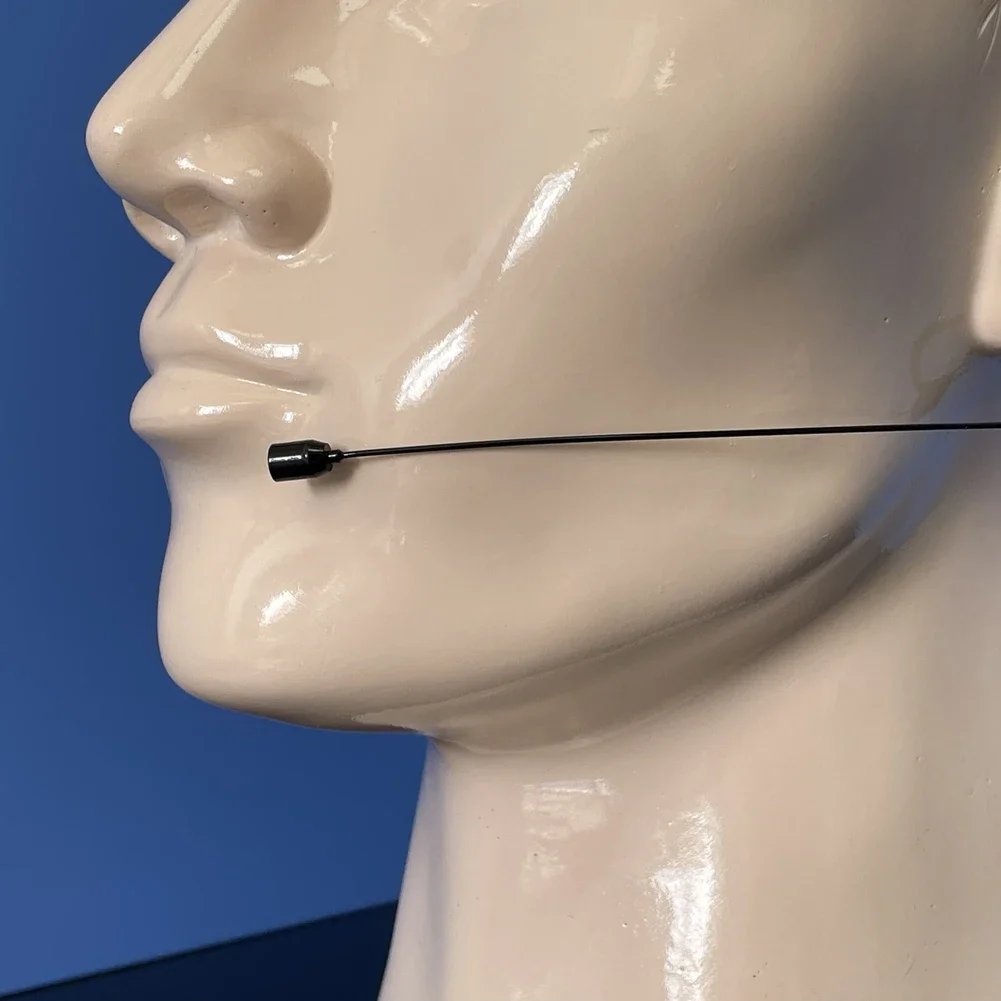 Double Earhook Headset Mic Headworn Microphone for Wireless Omnidirectional Condenser Cartridge