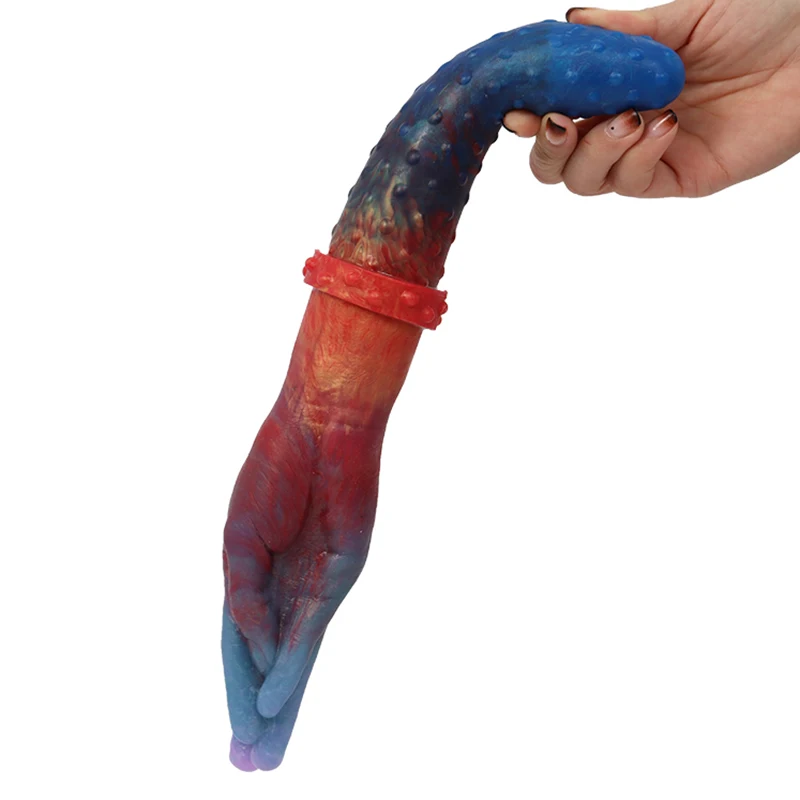 Double plug anal et dildo avec stimulation clitoridienne_voghion.com