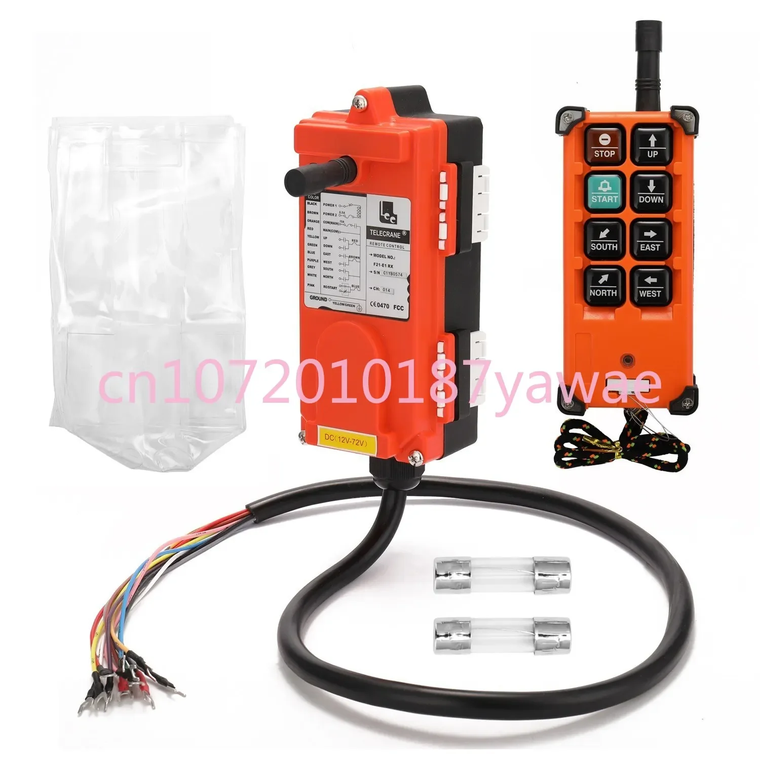 

F21-E1B English Button Driving Remote Control Wireless Industrial Remote Control Crane Remote Control