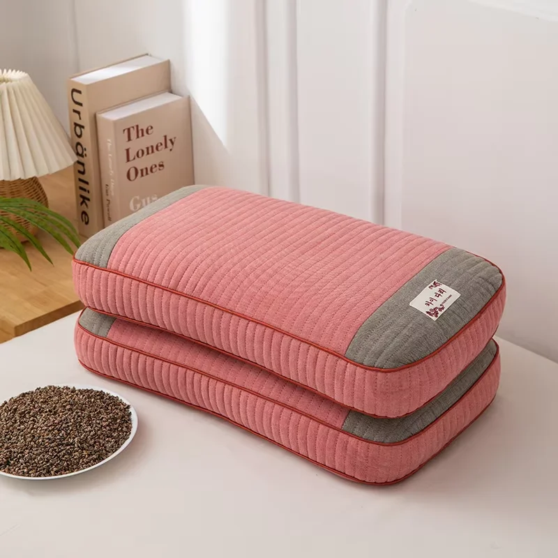Sobakawa Traditional Buckwheat Standard Size Pillow Organic Cotton with Natural Technology for Cool Sleep Bed Sleep Pillow 2