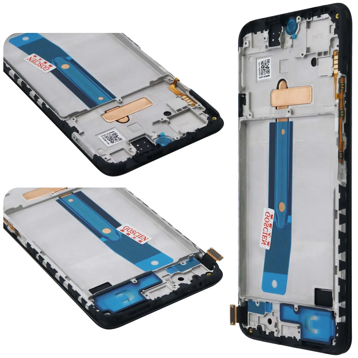 Écran LCD Complet + Vitre Tactile Pour Xiaomi Poco M4 Pro 4G - Compatible Modèles MZB0B5VIN, Etc. - Jaune