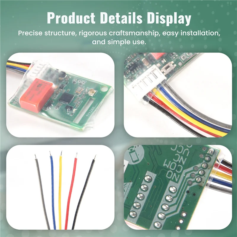 ABZW TTLOCK 앱 원격 전자 잠금 모듈 보드 잠금 모듈 릴레이 출력 도어 액세스 제어 시스템
