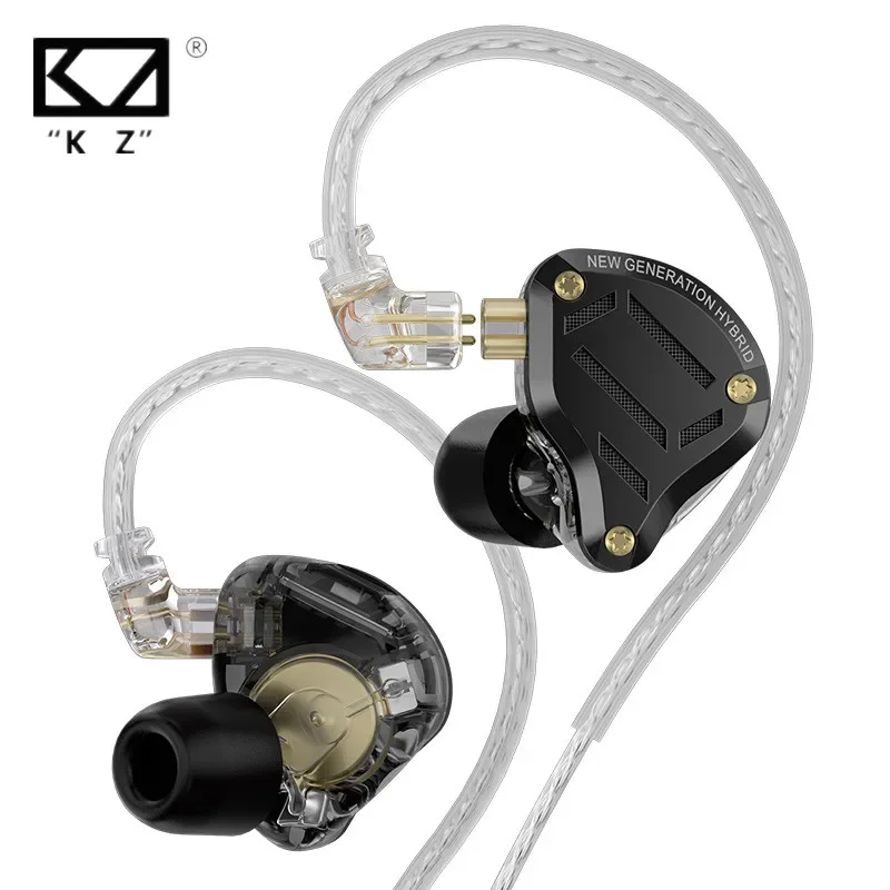 

Металлические наушники KZ ZS10 Pro 2, Hi-Fi наушники-вкладыши с басами, 4-уровневые стандартные наушники, спортивный монитор, гарнитура с шумоподавлением