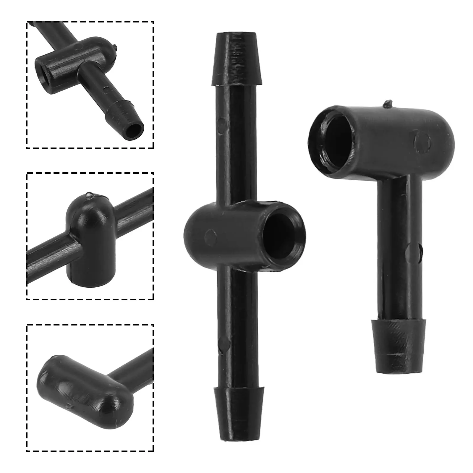 Connecteur Lave-glace De Remplacement Pour Ford Focus, Mondeo, C-max - Lot De 2, Pièce Plastique, Référence 6680333