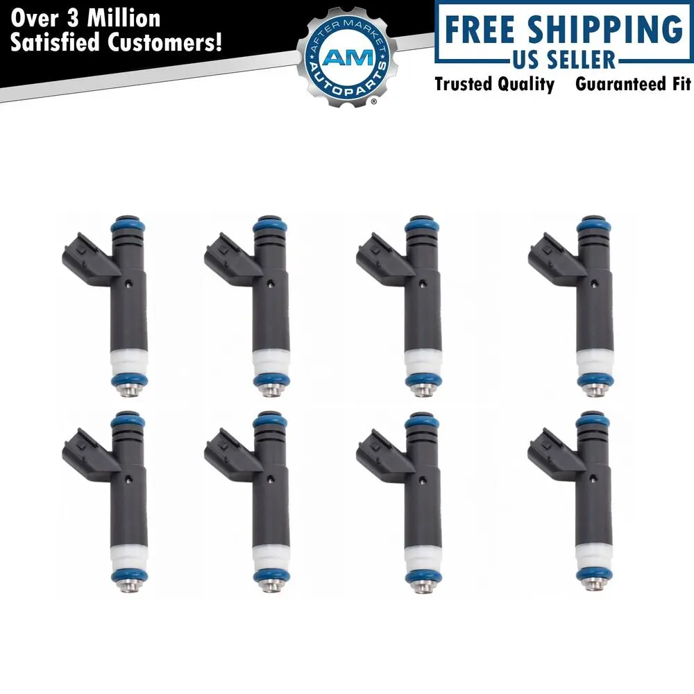 Engine fuel injector 8 piece set for for ford 4 6l sohc v8 new jpg