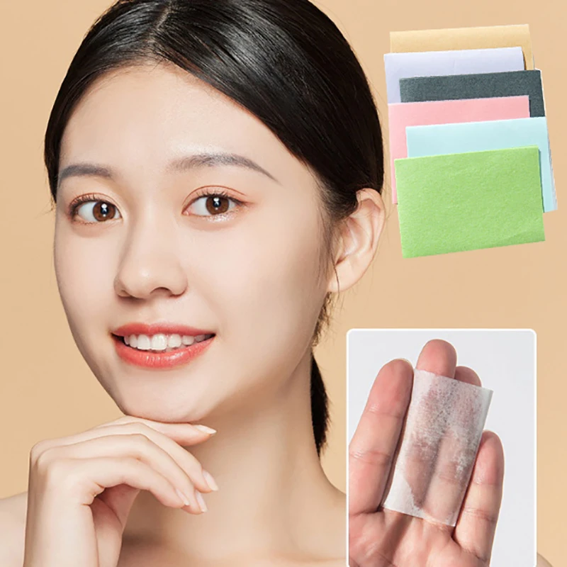 150pcs Protable Face Oil Blotting Paper Matting Face Wipes Facial Cleanser Oil Control Oil-Absorbing Cleaning Tools