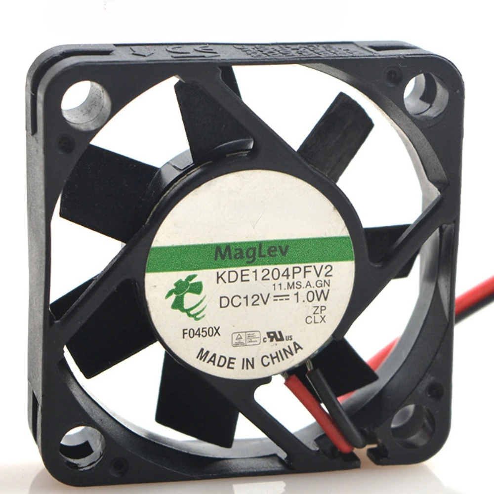 

Brand New KDE1204PFV1 KDE1204PFV2 4010 4CM 12V 1.0W 1.1W 1.2W 2-wire Maglev Fan