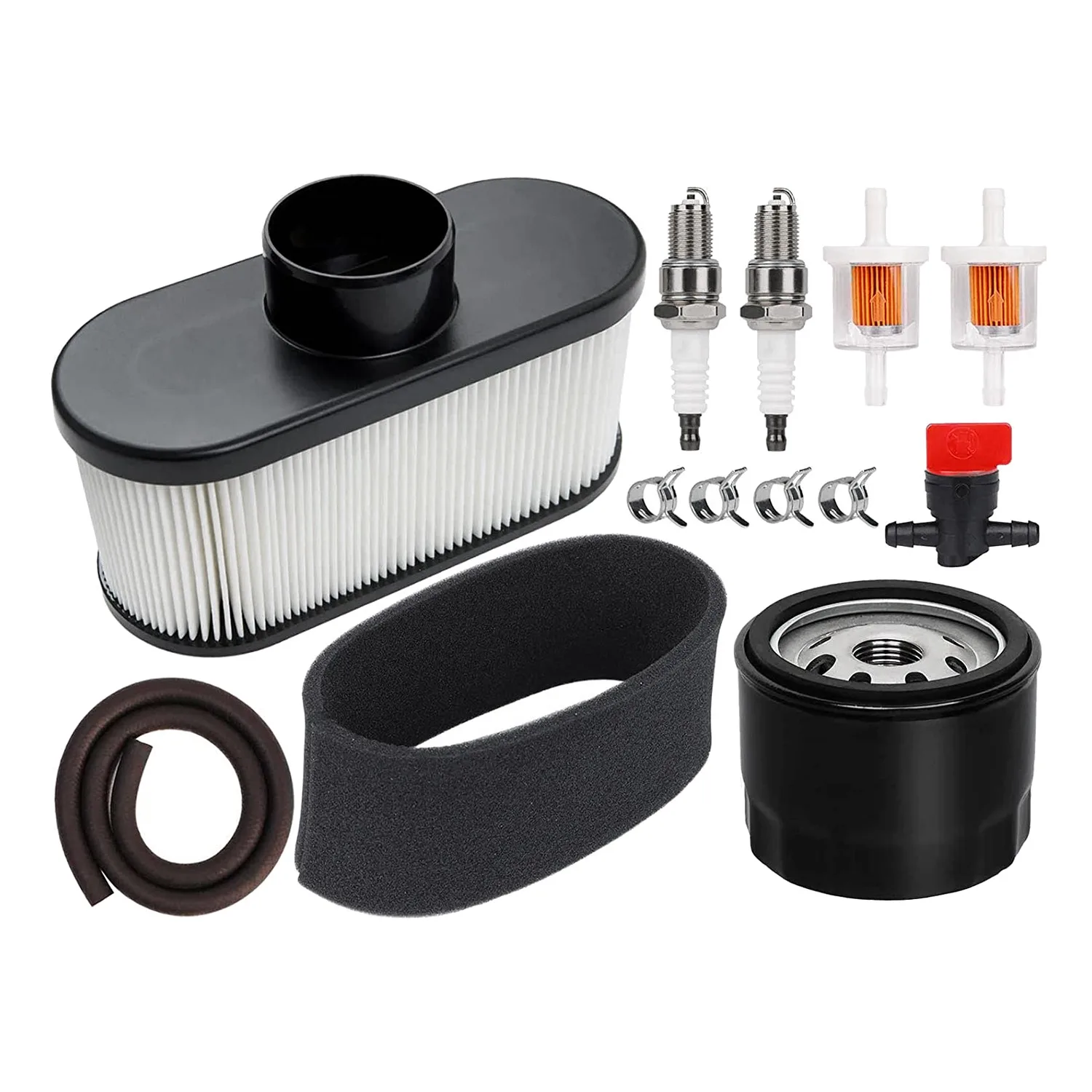 

Tune Up Kit for FR651V FR730V FS481V Lawn Mower Tractor,Replace 49065-7007 Oil Filter 11013-7047 Air Filter