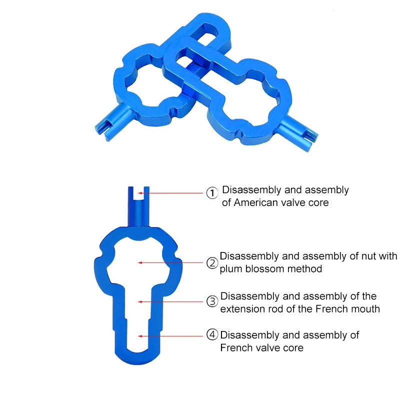 Bicycle Valve Core Wrench Tool 6
