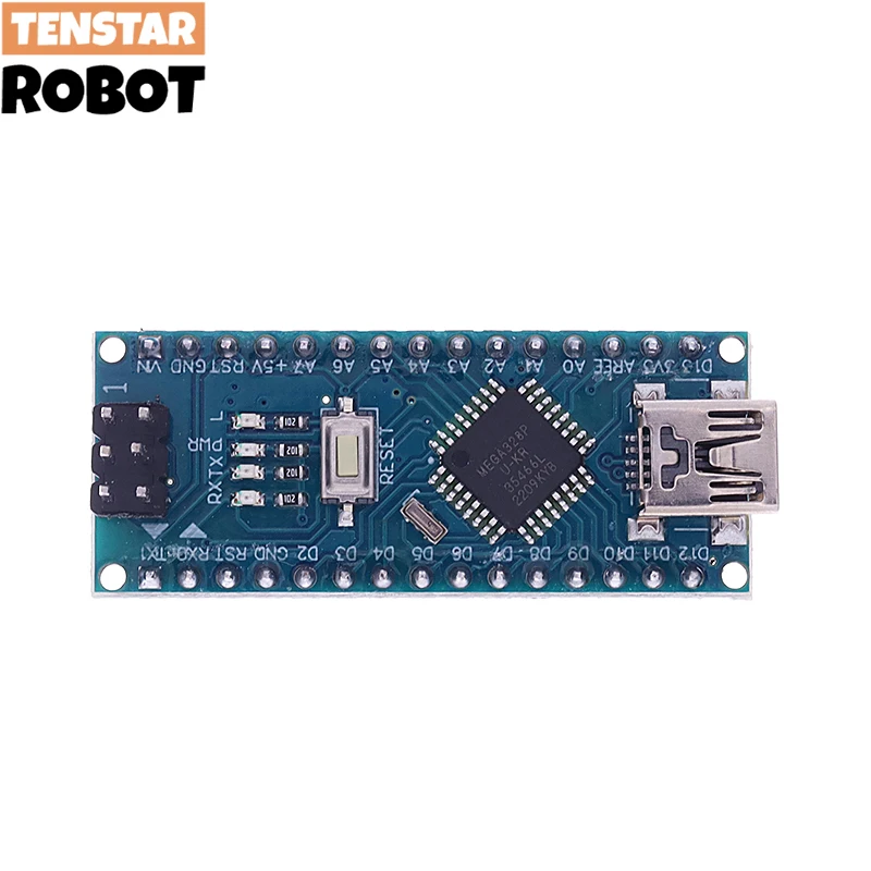 3 Stück Nano für Steckverbinder Type-C CH340 Controller Board 5V/16MHz Nano Board Kompatibel mit Arduino IDE