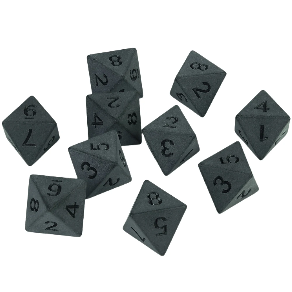 Polyhedral Dice Set 10pcs D4-D20 Multi Sides Games Dices for Table Board Role Playing Game