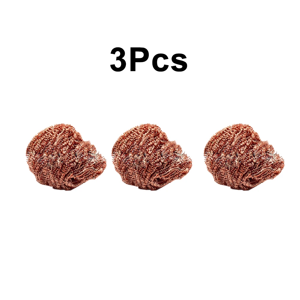 Soldering Iron Tip Cleaner Soldering Iron Tip Cleaner Desoldering Cleaning Ball Welding Soldering Iron Mesh Filter Metal Wire Stand Steel Ball Tin Remover