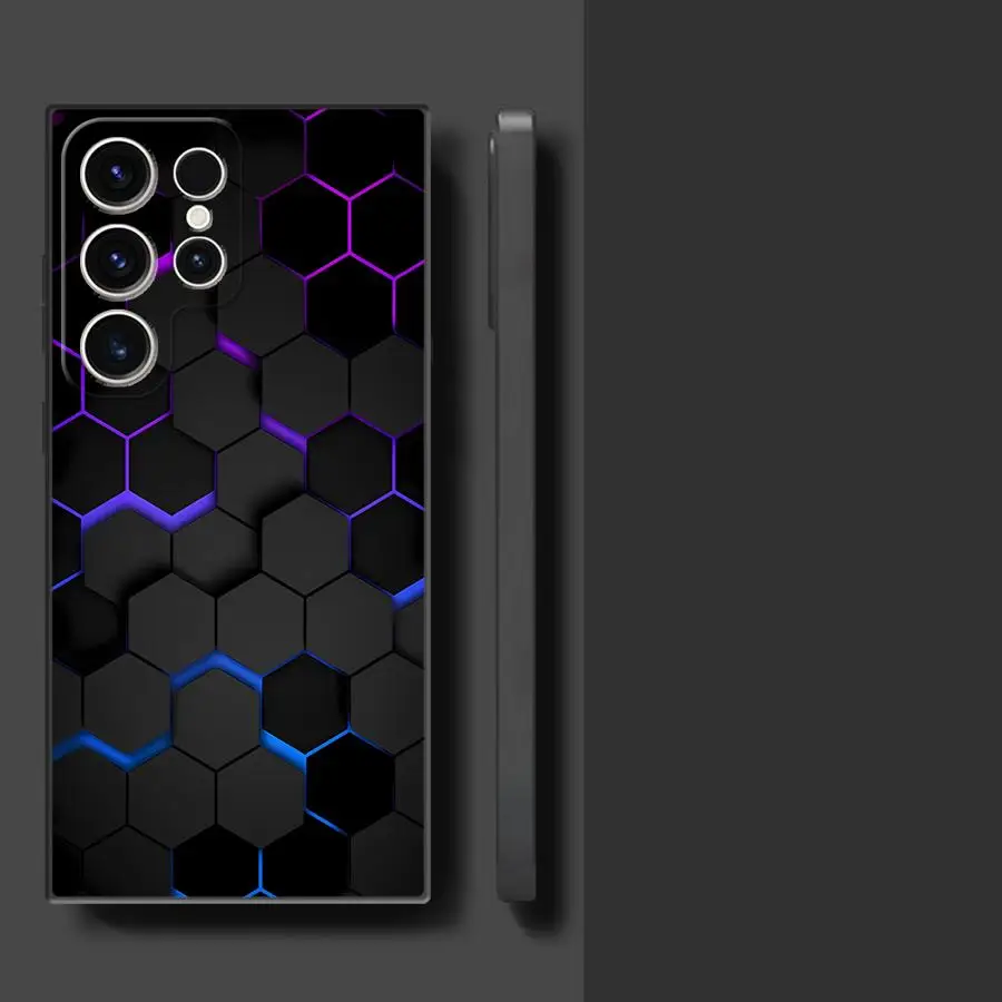 Carbon Fiber Silicone Phone Case - Sleek and Durable Protection