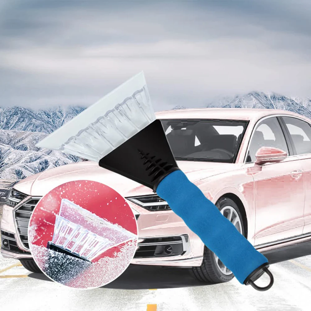 1pcs Car Ice Scraper Windshield Ice Breaker Quick Clean Glass Brush Snow Remover TPU Tool Auto Window Winter Snow Brush Shovel images - 6