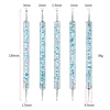 5pcs Professional Nail Art Brushes Kit Classic Acrylic Liner Dotting Drawing Pen With Plastic Handle For Manicure Design Tool 5