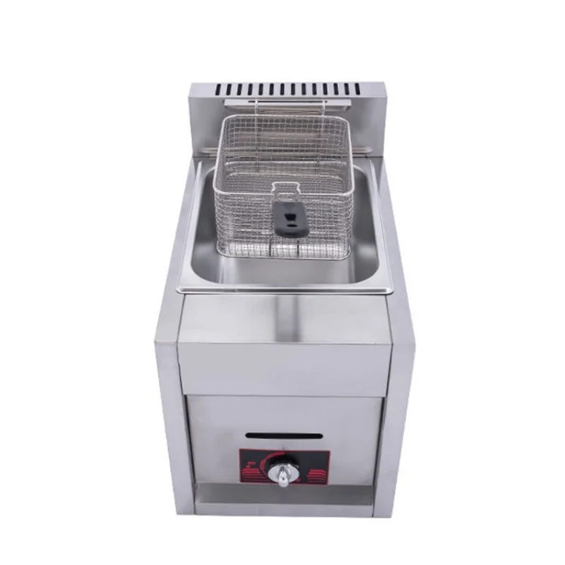6L Durable Economic Single Basket Deep Fryer kitchen Patato Chips Machine