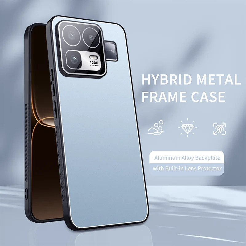 Sleek Matte Shockproof Protective Back Cover