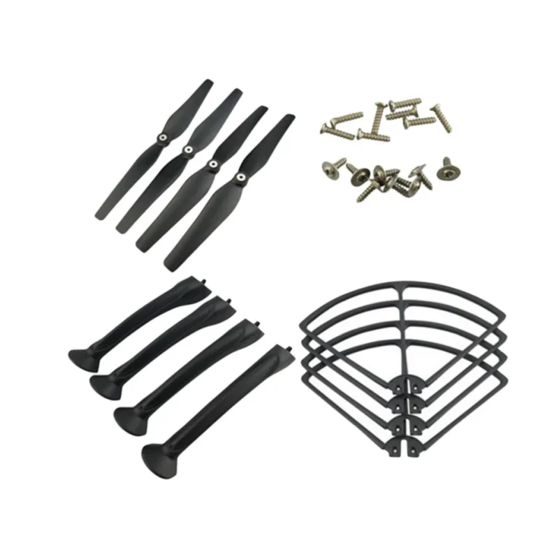 Garde d'hélice et train d'atterrissage pour Syma X8C X8G X8HW - Lot de 4