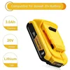 20V 3Ah DCB203 Lithium Battery Replacement for DeWalt 18v 20Volt Max Lithium Ion Battery DCB206 DCB205 DCB204 Power Tools 2