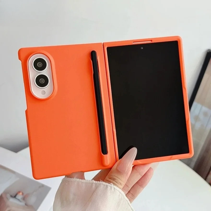 Slim Matte Skin Feel Case with S Pen Holder and Cover