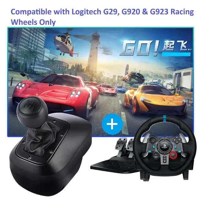 Logicool G923 Driving Shifter付き