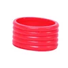 10PCS Silicone Tennis Racquet Grip Rings Racket Bands Non Slip Racket Rubber Bands for Badminton Squash Baseball Bat Handle 4