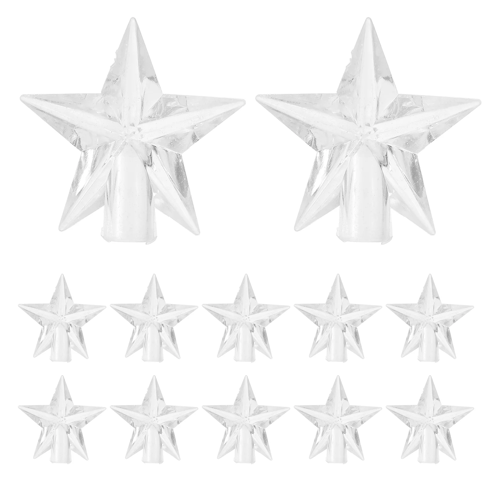 

100 Pcs Bathroom Decorations Pentagram Light Shell Lightshade Bulb Parts Post Simple Lamp Cover Star Shape DIY Lampshade