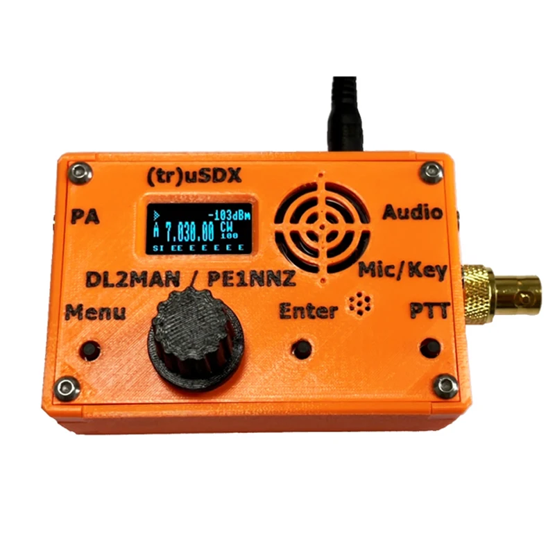 uSDX transceiver 5-band Multimode QRP assembled case transceiver kits