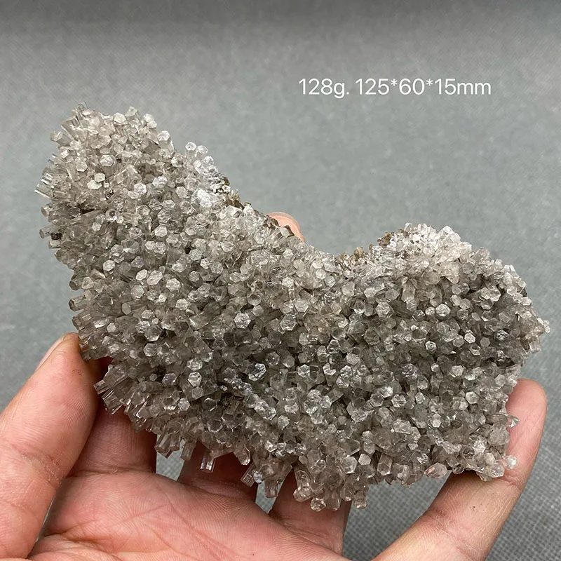 Natural transparent columnar calcite is rare and extinct crystal gem stone in China