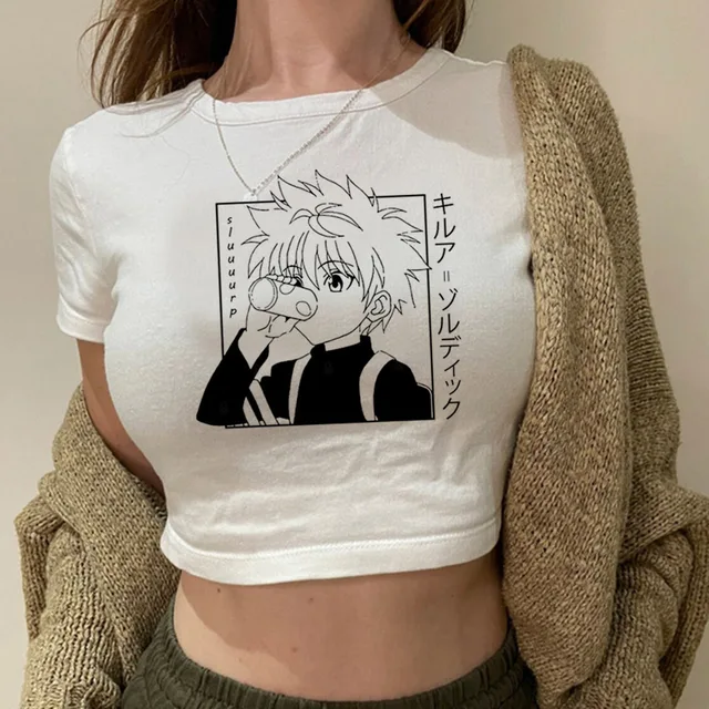 Кроп-топ Hunter x Hunter Killua 2025 Zoldyck - Imagen 4