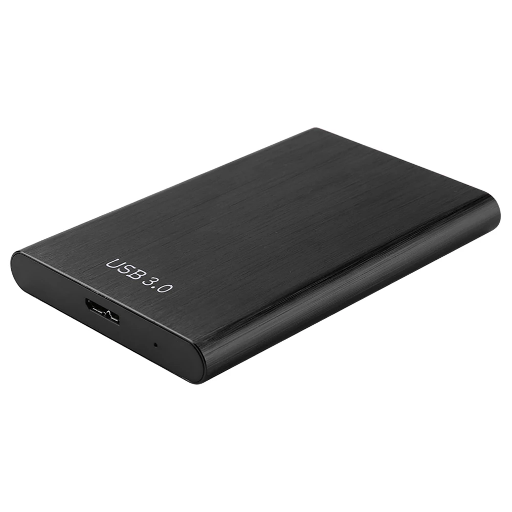 Disco duro externo portátil USB 3.0 de 2,5 pulgadas, de metal, disco duro externo de 1 TB, plug and play para MacBook, tableta y PC