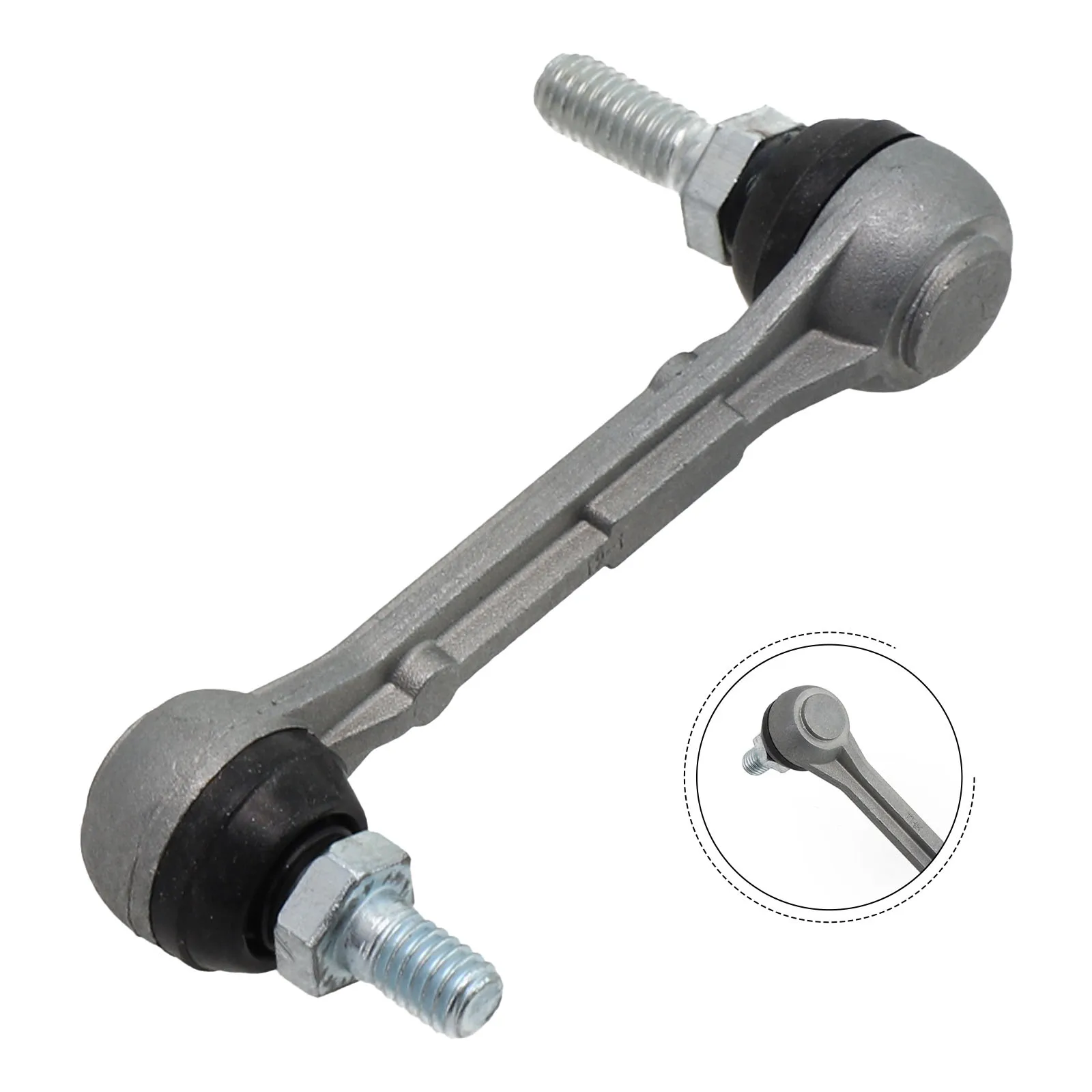 실버 메탈 헤드라이트 센서 조절식 레벨러 로드, Crv 2007-11 OEM 번호 06136-SWA-R01, 10cm, 1 개