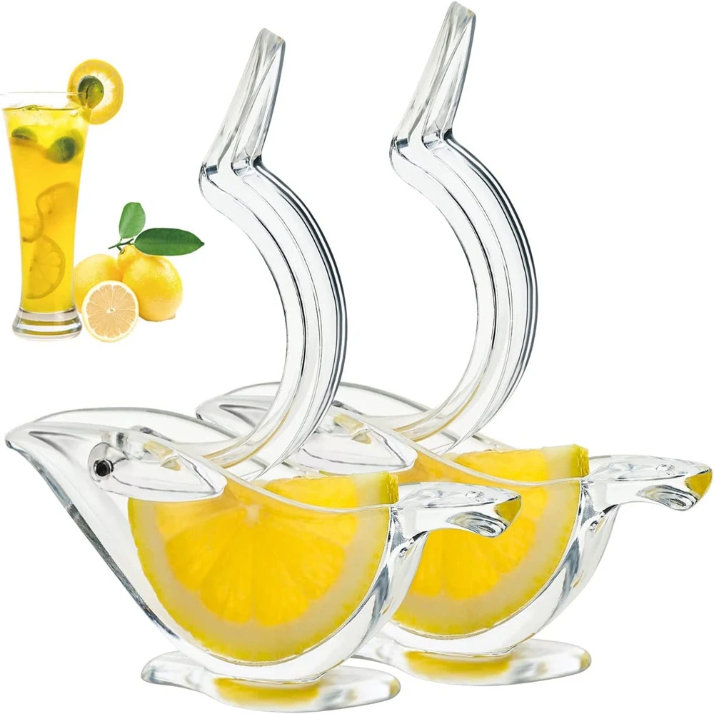 Acrylic Lemon Squeezer Bird Juicer Citrus Orange Fruit MINI Handheld