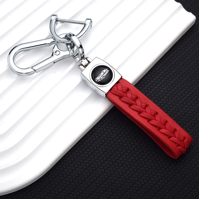 Premium TPU Leather Car Key Cover Case Fob