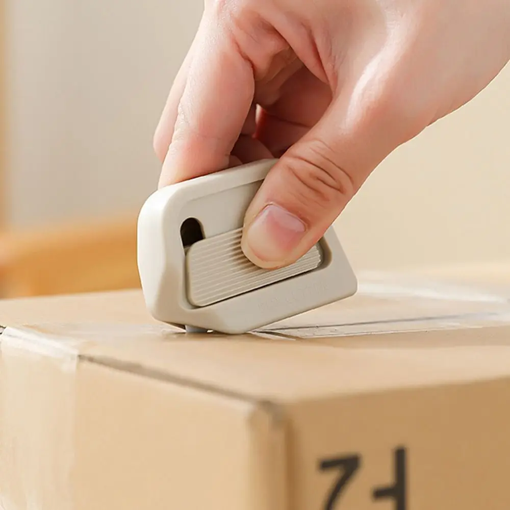 Geschenke Tragbarer Keramik-Paketöffner Antihaft-Automatik-Rebound-Magnetpaketöffner Auspacken Werkzeug Paketschneider – Detail 3