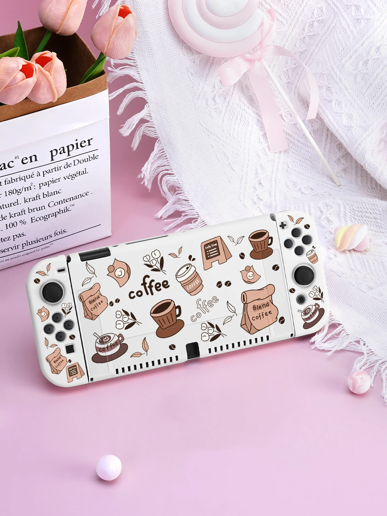 Coffee-element-Case-for-Nintendo-Switch-OLED-NS-Game-Accessories ...