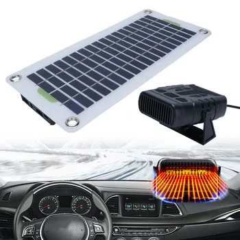 แผงโซลาร์เซลล์ทำความร้อน 30 วัตต์ แผงโซลาร์เซลล์แบบโมโนคริสตัลไลน์ซิลิคอน เครื่องทำความร้อนแบบพกพาสำหรับใช้งานกลางแจ้ง 1