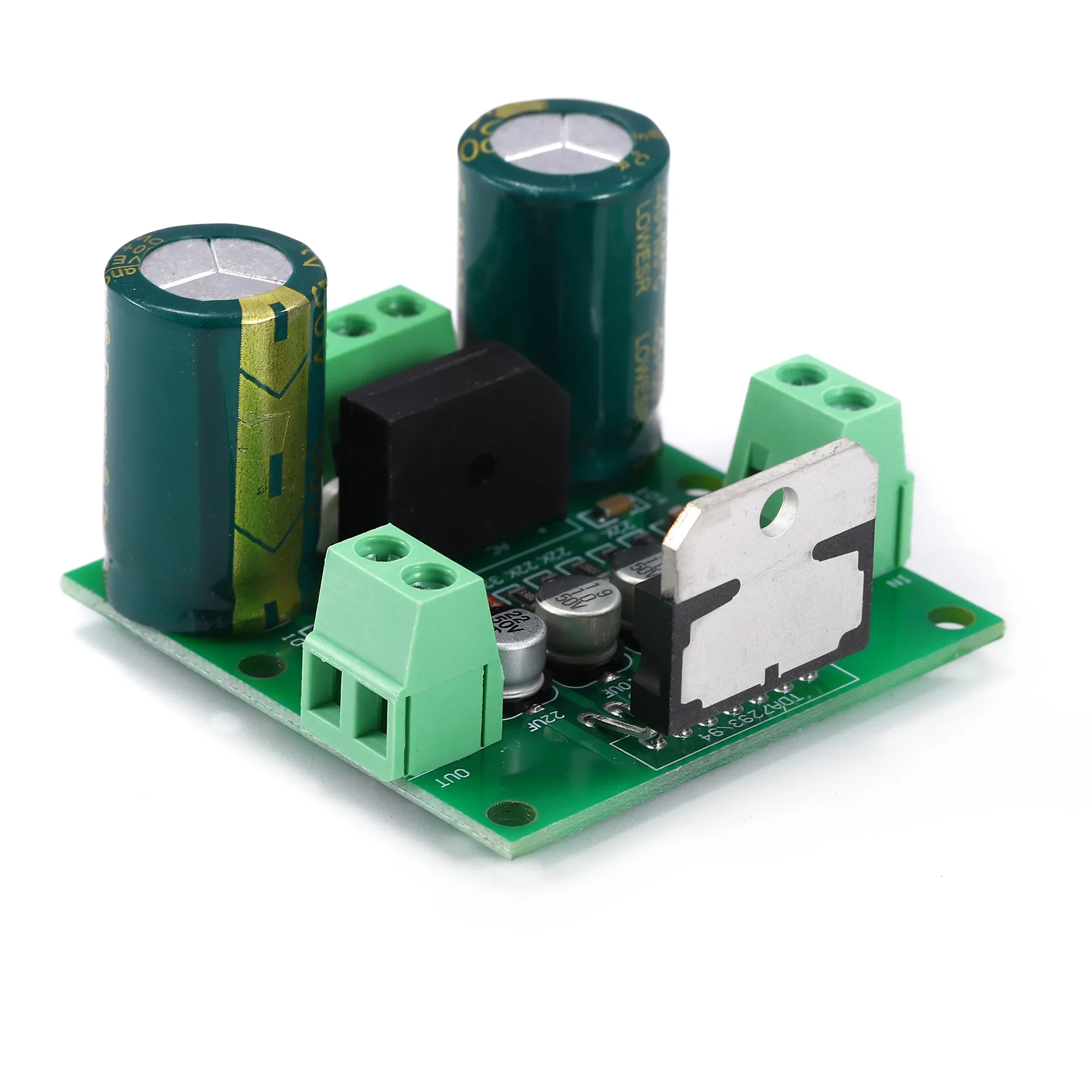 Module Amplificateur Audio TDA7294 100W - Plaque Ampli Monocanal Haute Précision - Pour Projet DIY Audiophile - Résistances à Film Métallique 1%