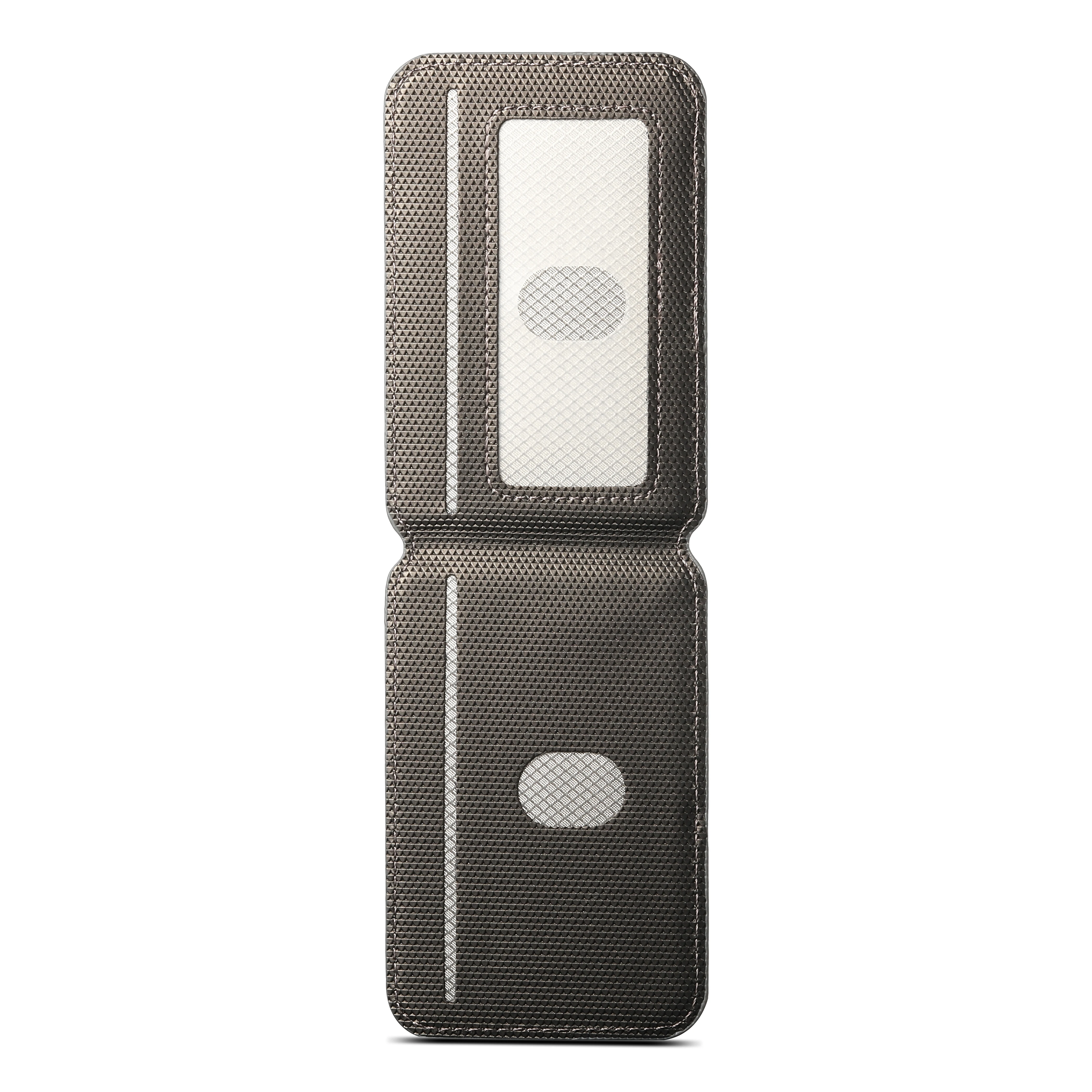 Luxury Leather MagSafe Magnetic Card Holder with RFID Protection