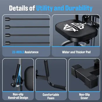 Assistive Trainer Multi-Function Home Gym Strength Training Fitness Equipment 440LBS 6