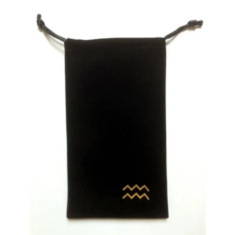 

Velvet Tarot deck Card Storage Bags Mini Jewelry Drawstring Package Board Game Cards Bag 19.5cm X 11cm 12 Constellations