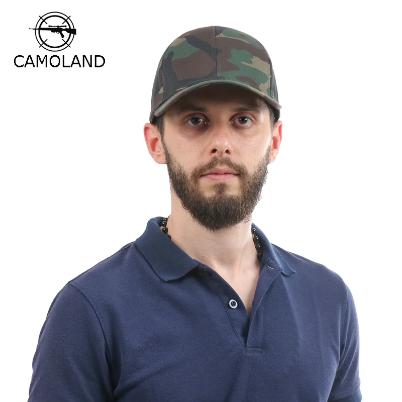 

CAMOLAND Men Baseball Cap for Women Fashion Sun Hat Cotton Outdoor Casual Caps Snapback Hat Unisex Sport Hats