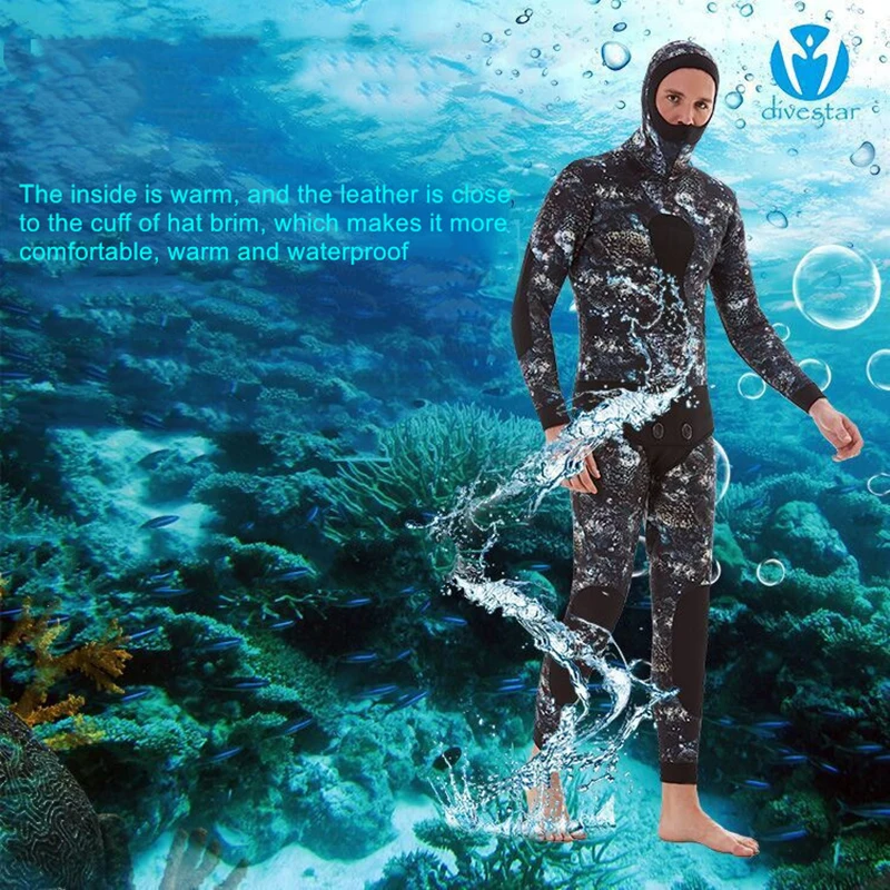 Neoprene Wetsuit 3mm/5mm/7mm Men Scuba Diving Thermal Winter Warm